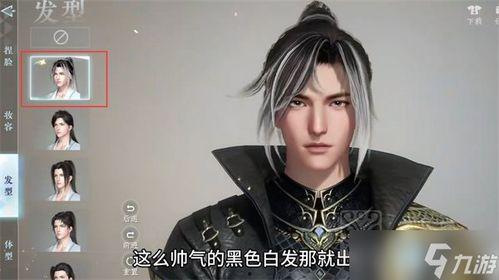 逆水寒最新天赏发型爆料,天赏风采，翩翩风华